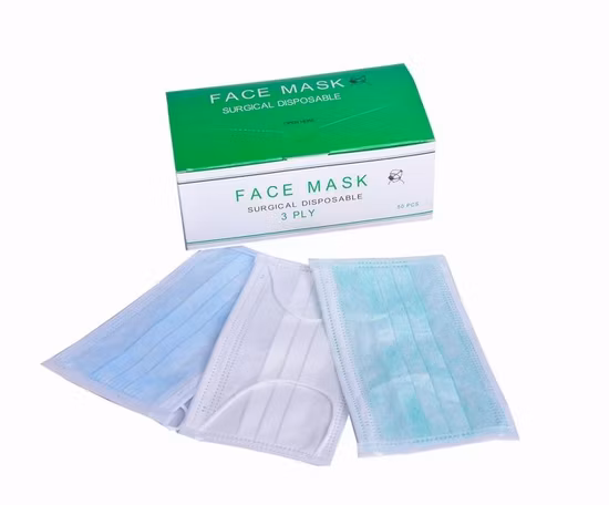 Wholesale Medical Supply Safety Kids 3ly Disposable Face Mask with with Nose Clip and Ear Loops