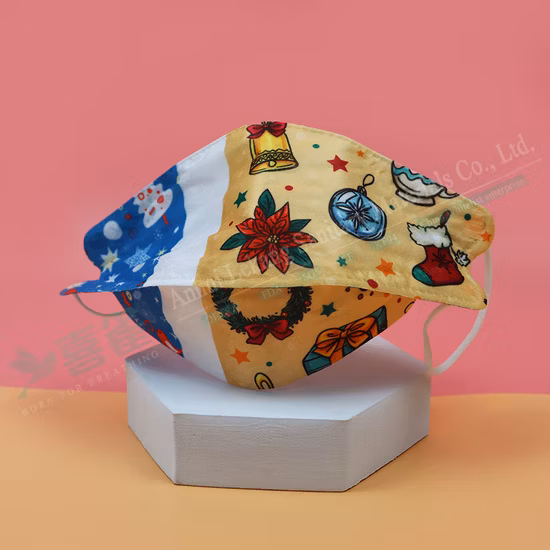 4 Layers Color Korean Adult Civilian Safety Disposable Willow Shaped Dust Cover Face Mask FFP3 Kf94 Fish Masks