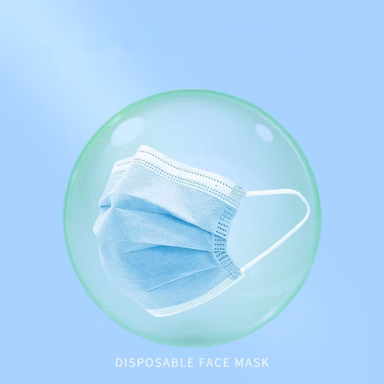 Wholesale Medical Supply Safety Kids 3ly Disposable Face Mask with with Nose Clip and Ear Loops